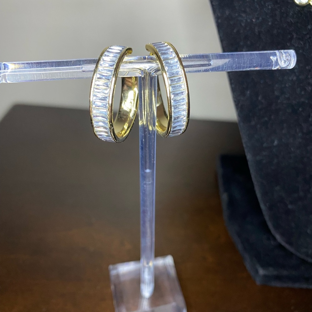 Kendra Scott gold Jack Hoops